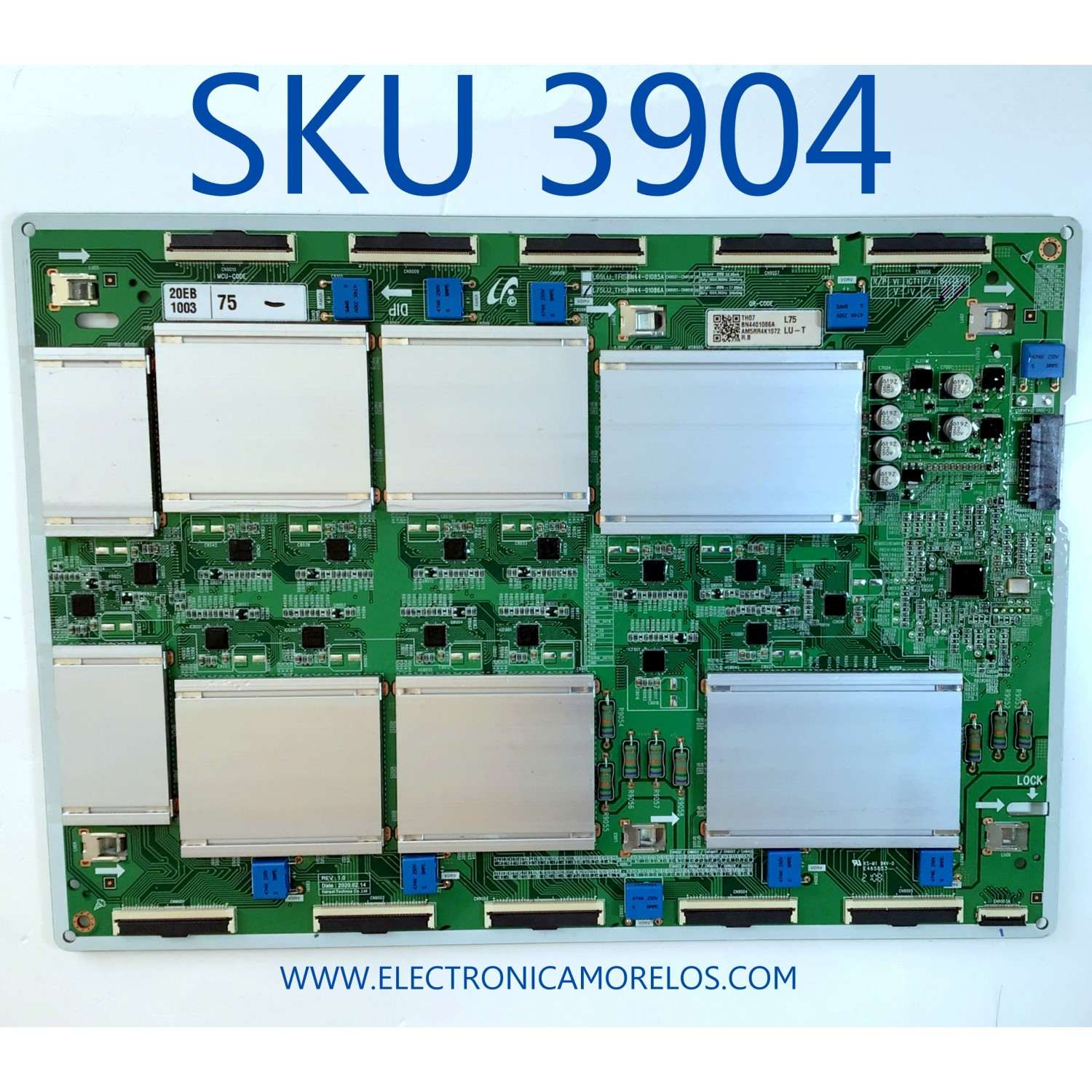 LED DRIVER PARA TV SAMSUNG / NUMERO DE PARTE BN44-01086A / L75LU_THS / BN4401086A / AM5RR4K1072 / TH07 / PANEL CY-TR075FLAVTH / MODELO QN75LST7TAFXZA AA01